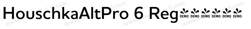 HouschkaAltPro 6 Reg字体转换